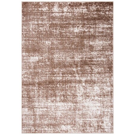 Safavieh 8 x 10 ft. Skyler 500 Contemporary Rectangle Power Loomed Rug Brown & Ivory SKY563B-8